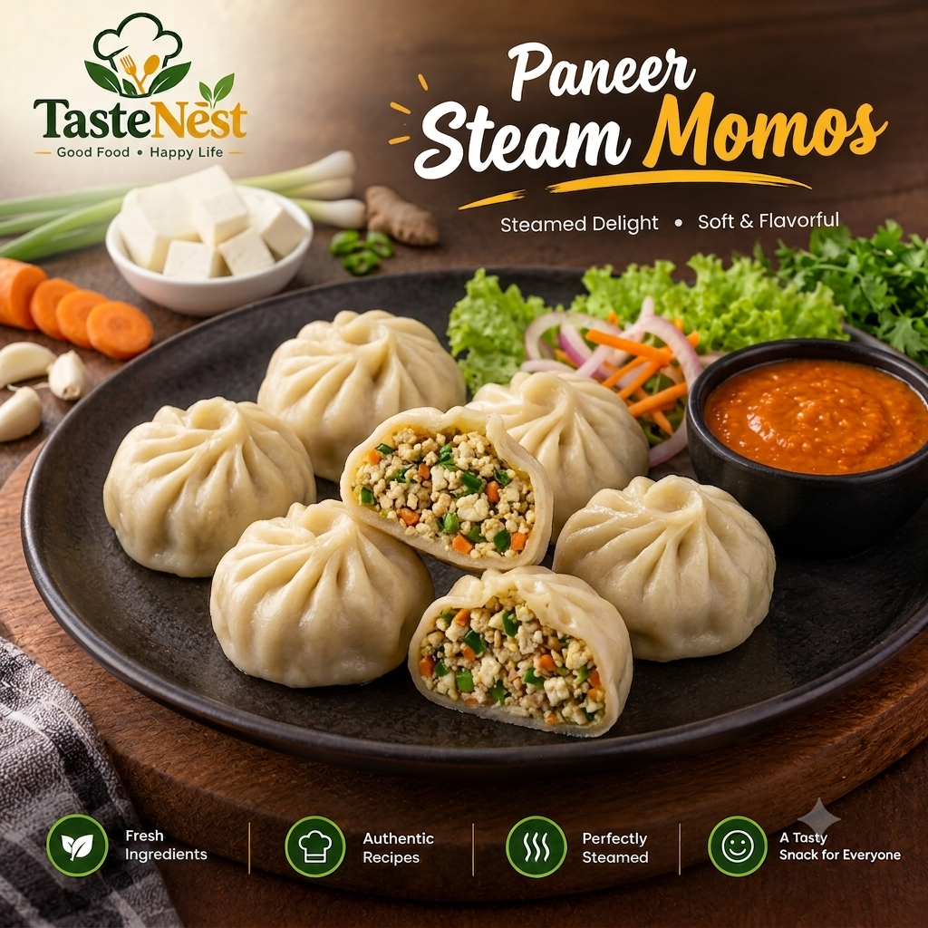 Paneer Steam Momos